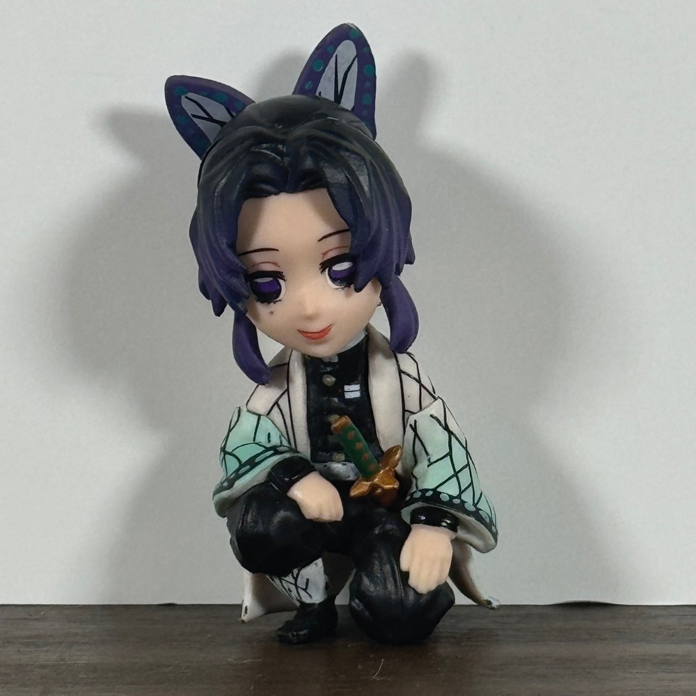 Banpresto Shinobu Kocho Demon Slayer Chibi Figure Bandai Anime No Box 3" - Picture 2 of 7